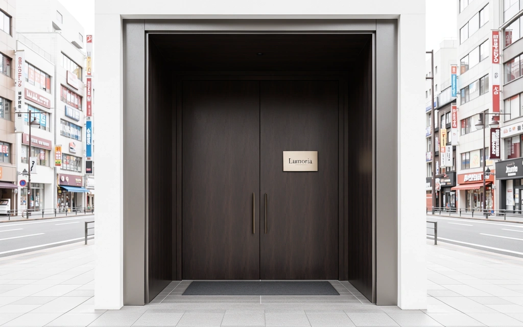 銀座会場の入り口